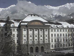 Young students at the University of Innsbruck frightened by the 